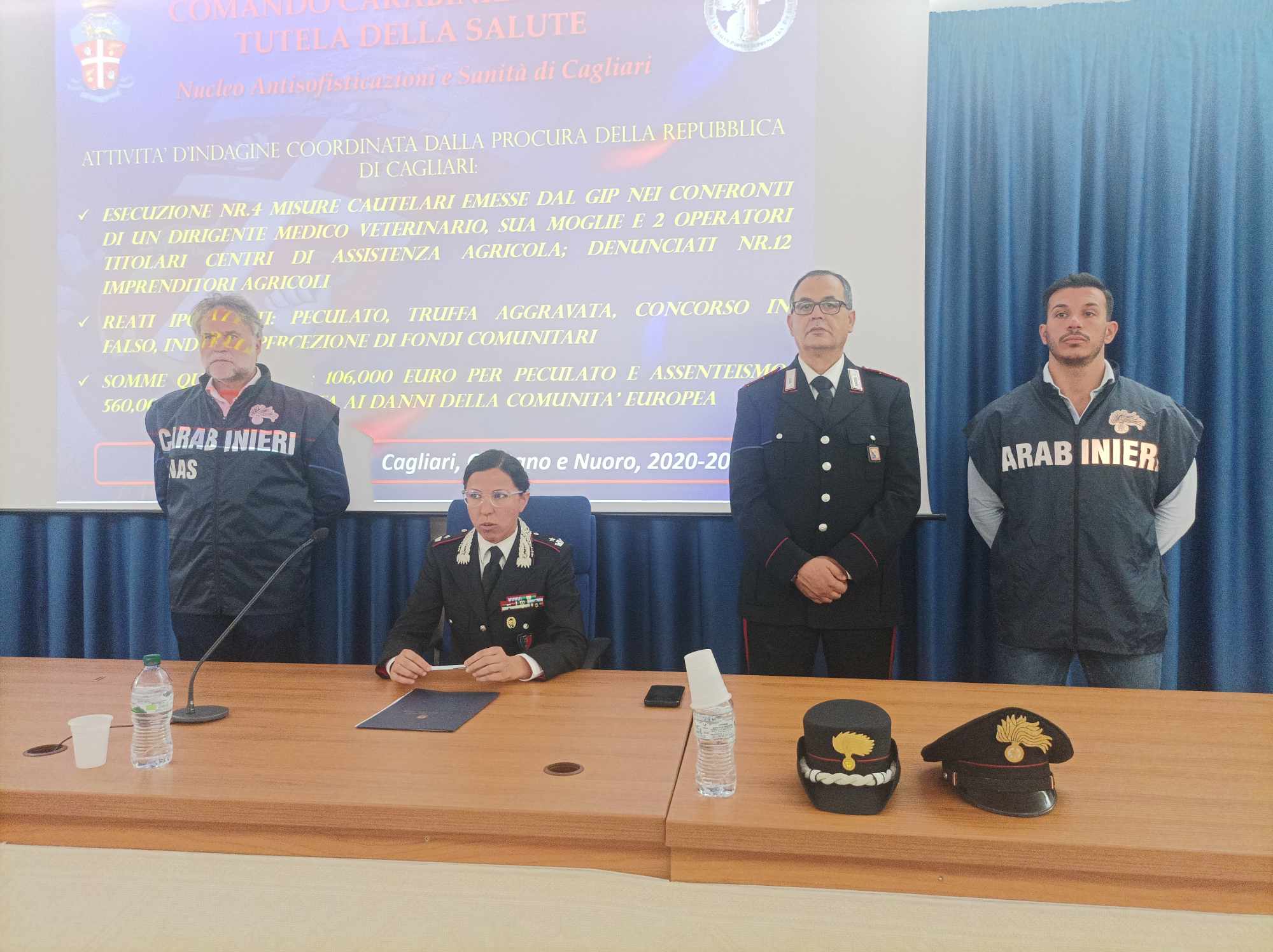 Cagliari, maxi truffa per ottenere fondi pubblici per l’agricoltura: veterinario dell’Asl in carcere