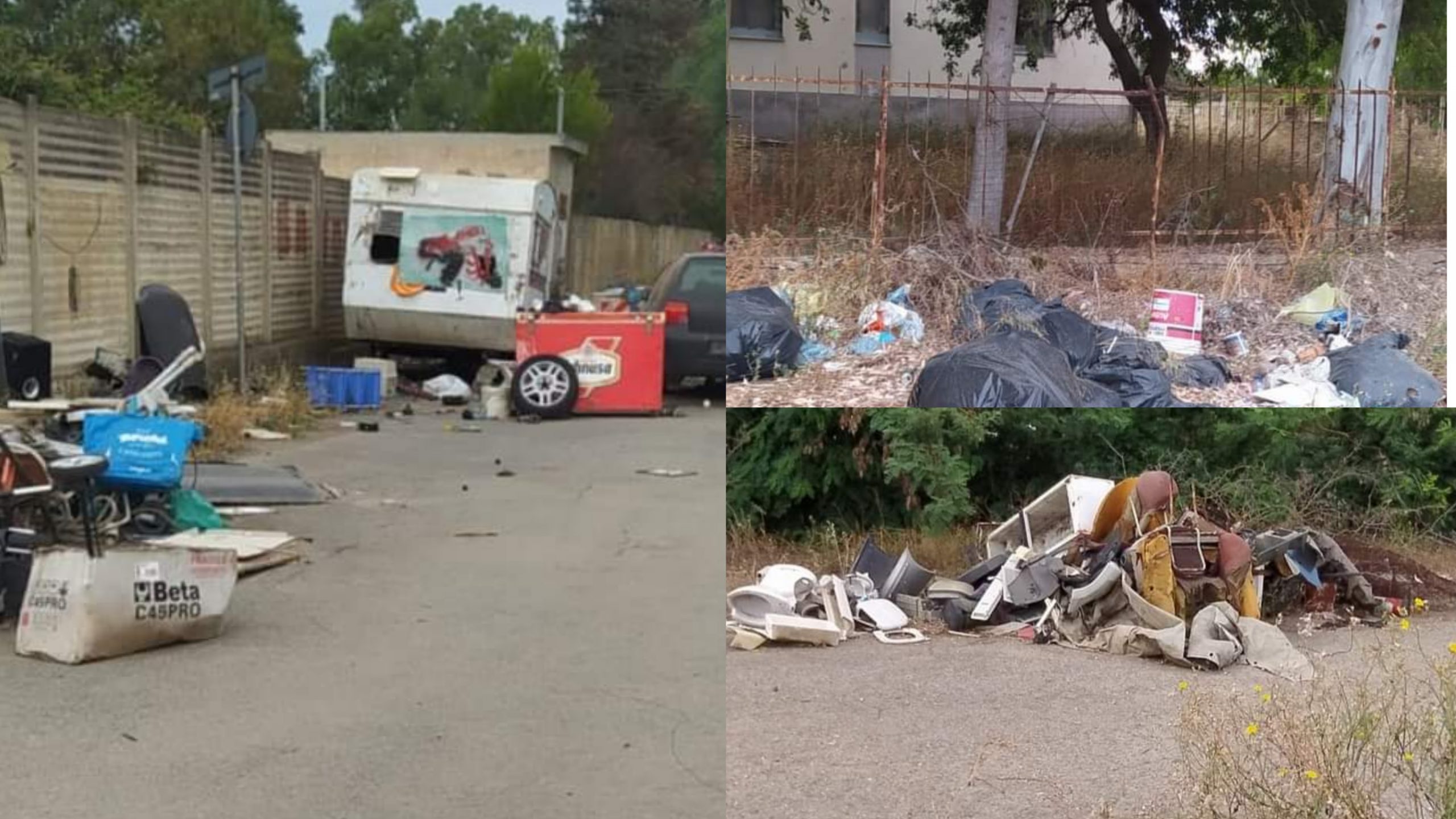 Villasor, dopo lo sgombero dall’ex zuccherificio ancora rottami e spazzatura