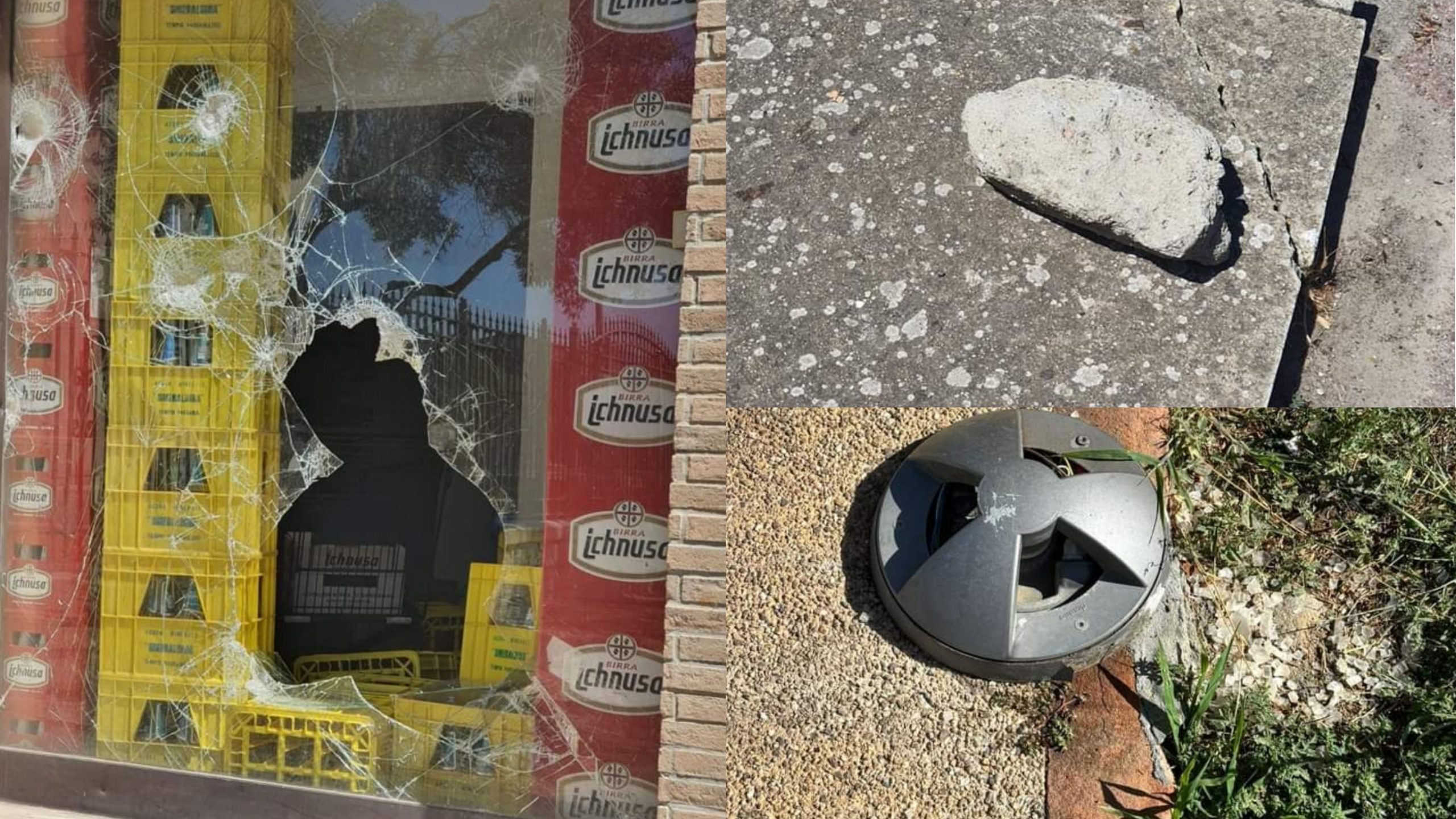 Assemini, baby gang in azione, atti vandalici e lanci di pietre contro i passanti: ci sono le immagini delle telecamere