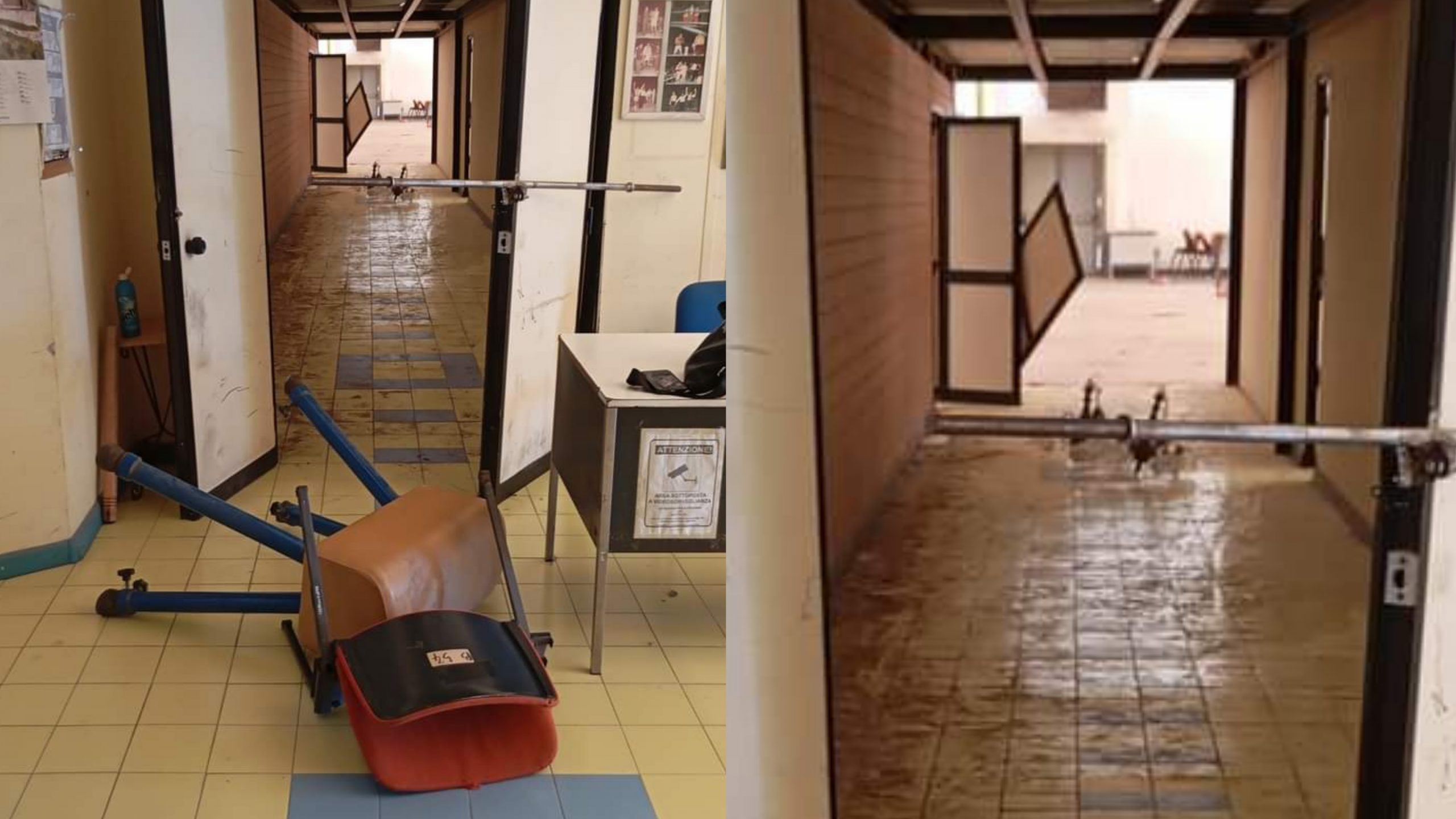 Cagliari, la palestra di pugilato presa di mira dai vandali