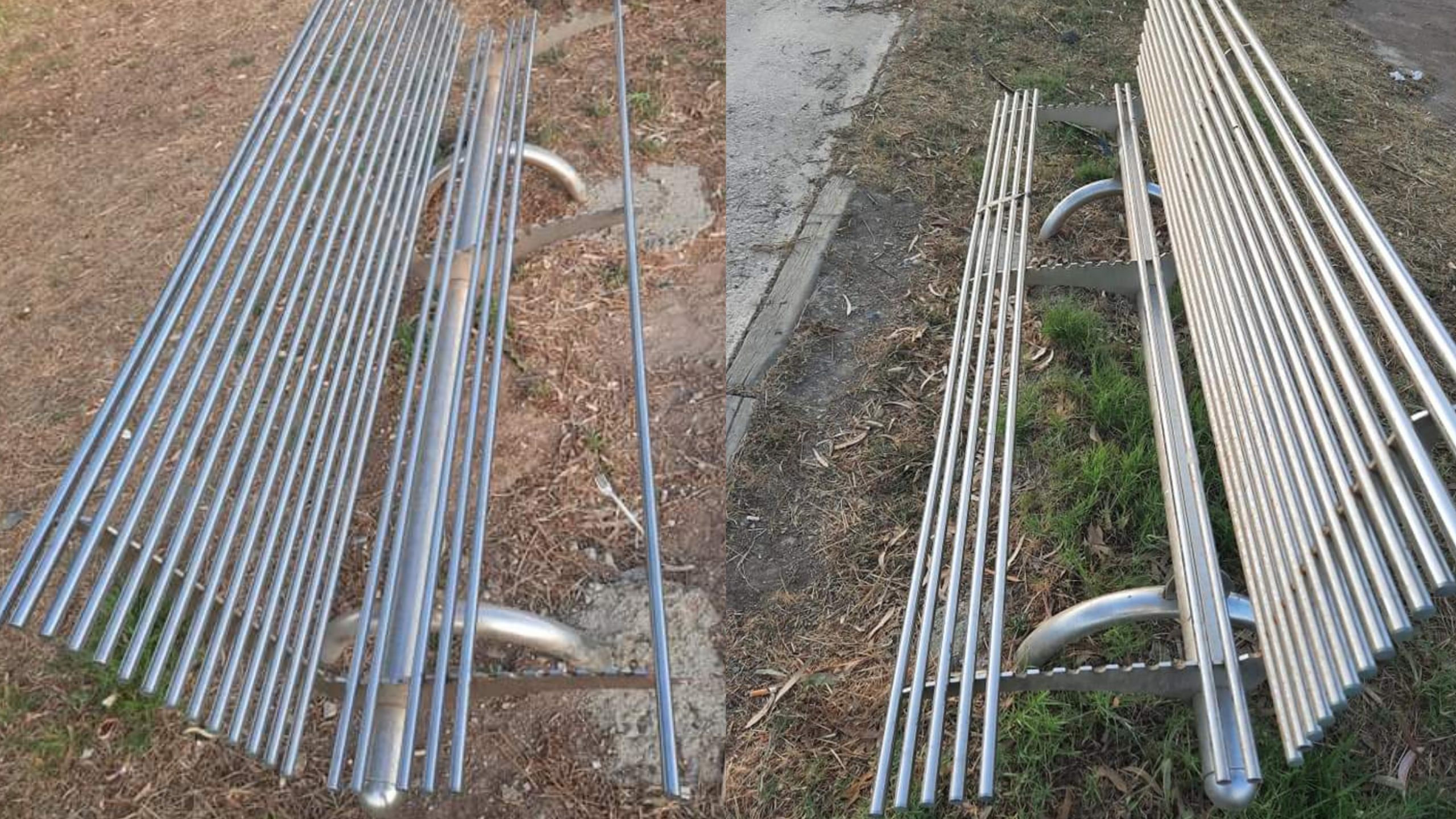 Elmas, le panchine nuove della laguna prese di mira dai vandali