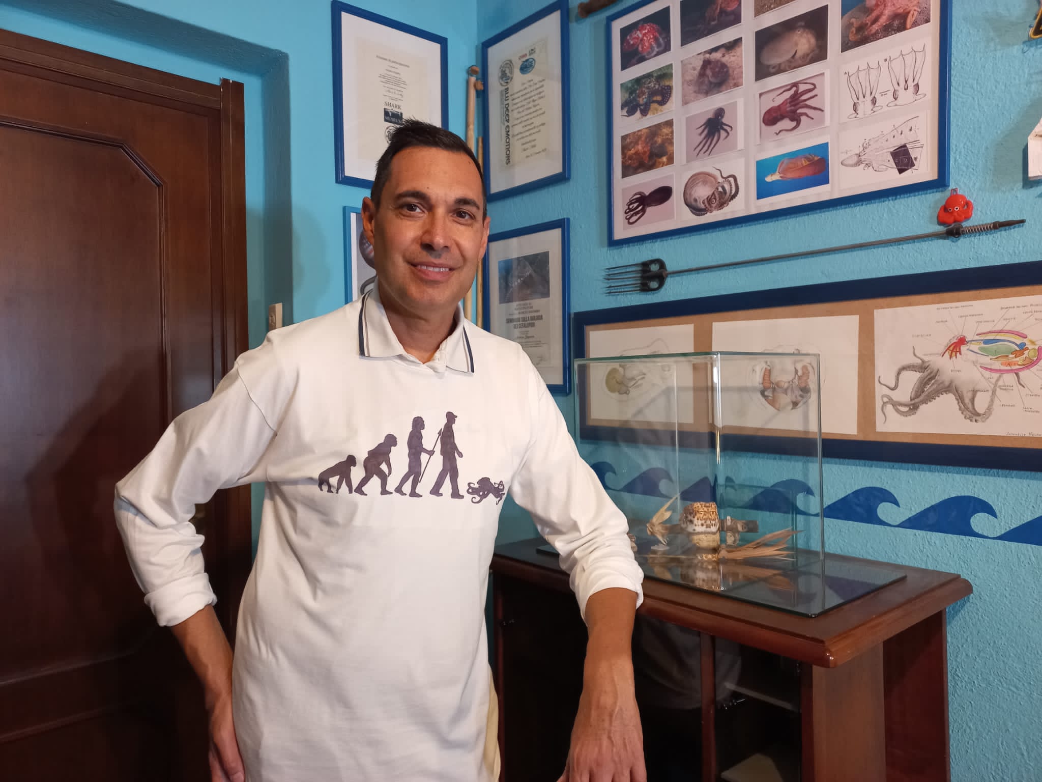Andrea Impera, un divulgatore scientifico per la salvaguardia del polpo