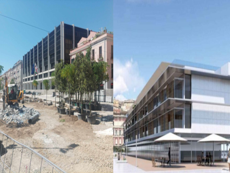 Cagliari, via Roma “stritolata” tra il bosco di Boeri e l’hotel extra lusso al porto: “Anni di lavori, solo disagi per residenti e negozianti”