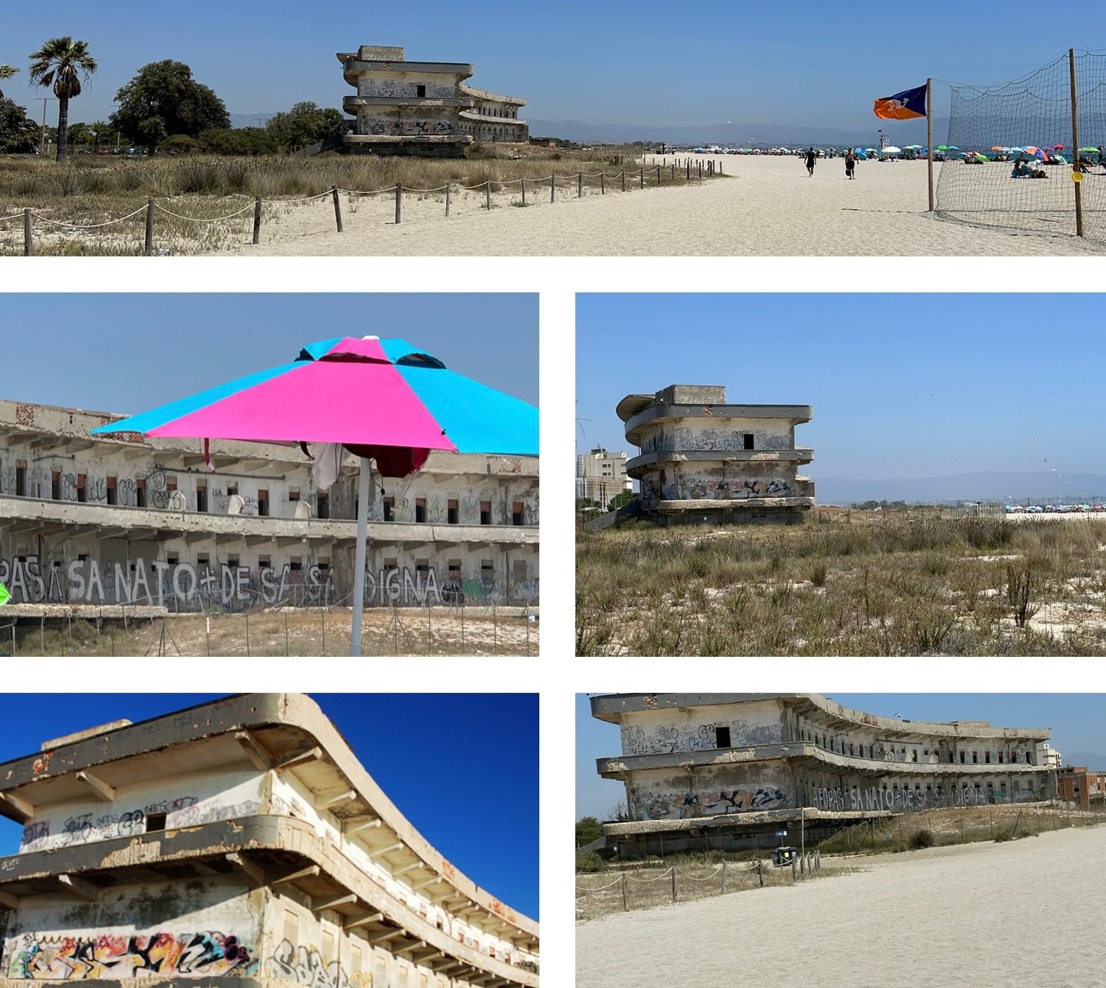 Cagliari, la vergogna dell’ecomostro sul mare: per l’ex ospedale marino al Poetto è ancora tutto fermo