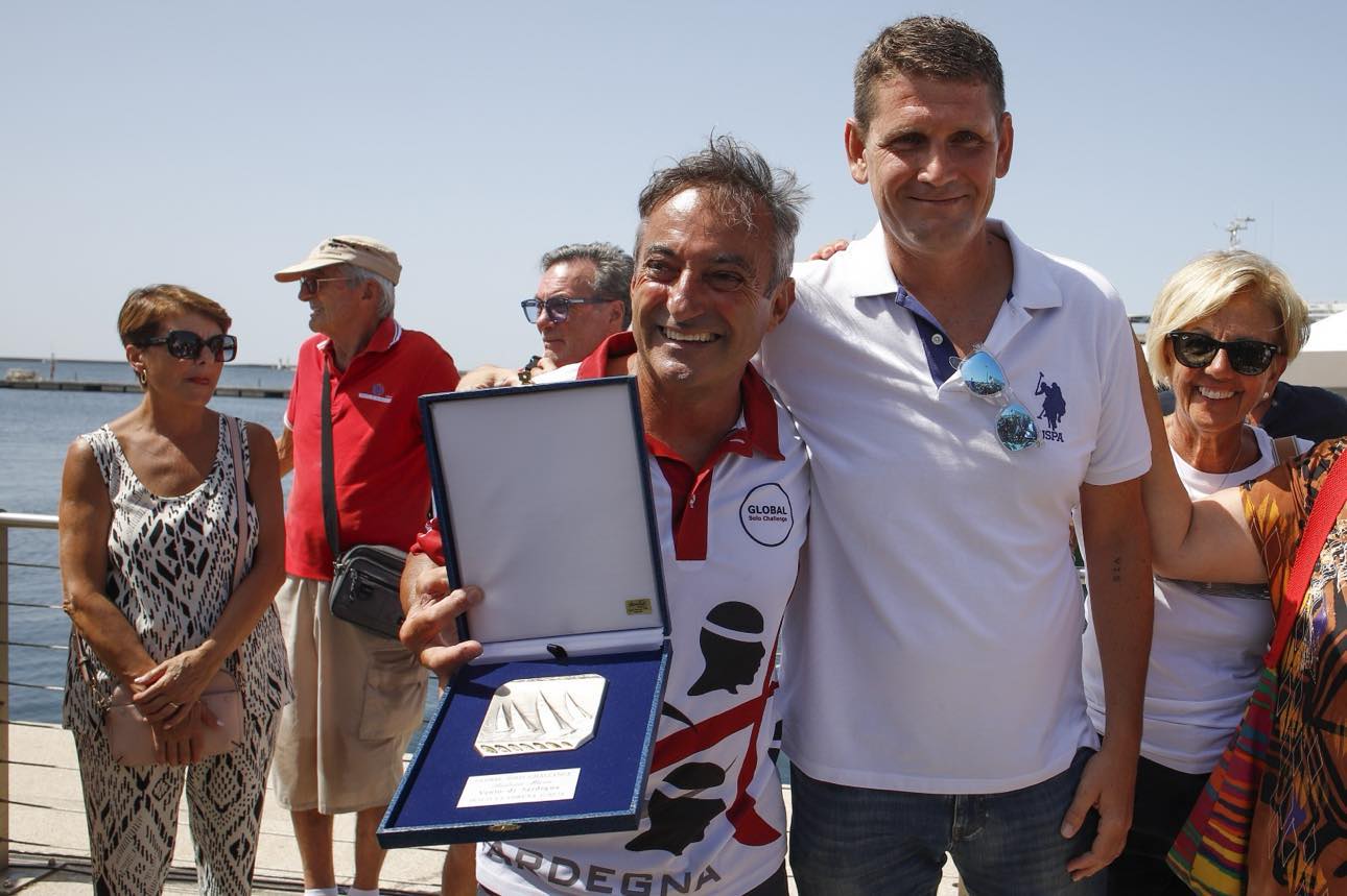 Andrea Mura, il grande ritorno del campione al porto di Cagliari: “Il nostro capitano coraggioso”