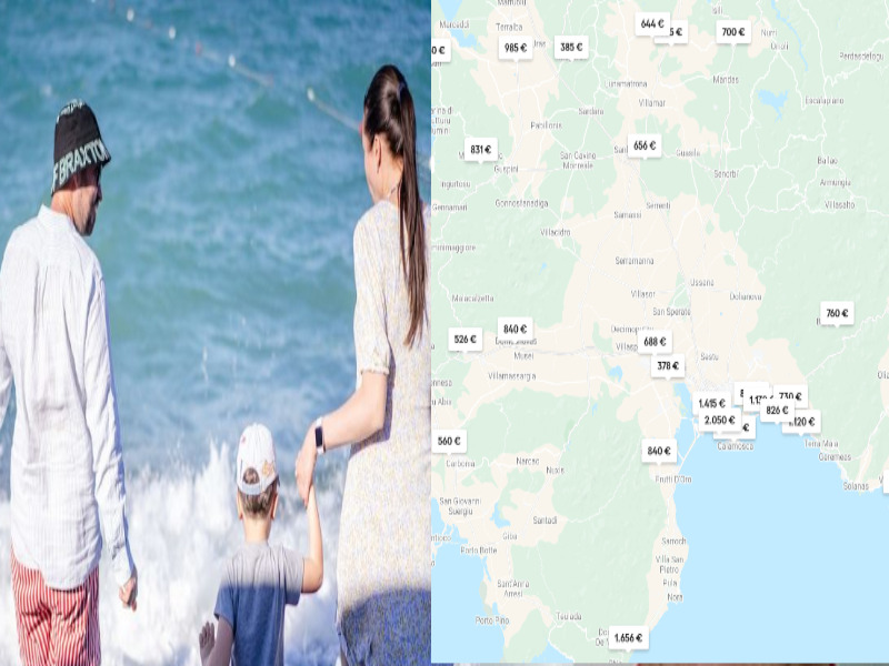 Case vacanza salate come il mare in Sardegna, 250 euro al giorno per Ferragosto: spunta l’extra per l’aria condizionata