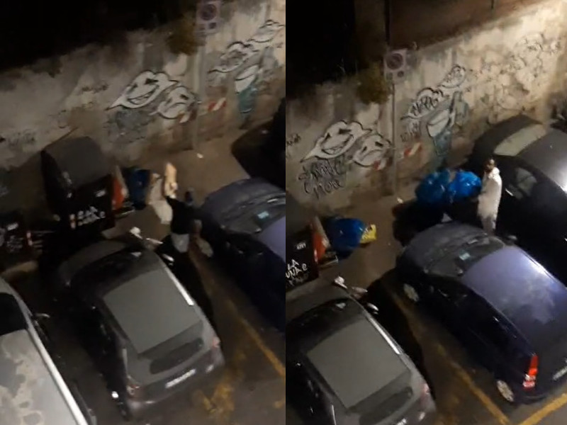 Cagliari, residente esasperato filma i cafoni della Marina: “Raccogliete subito i rifiuti o vi vengo a cercare”