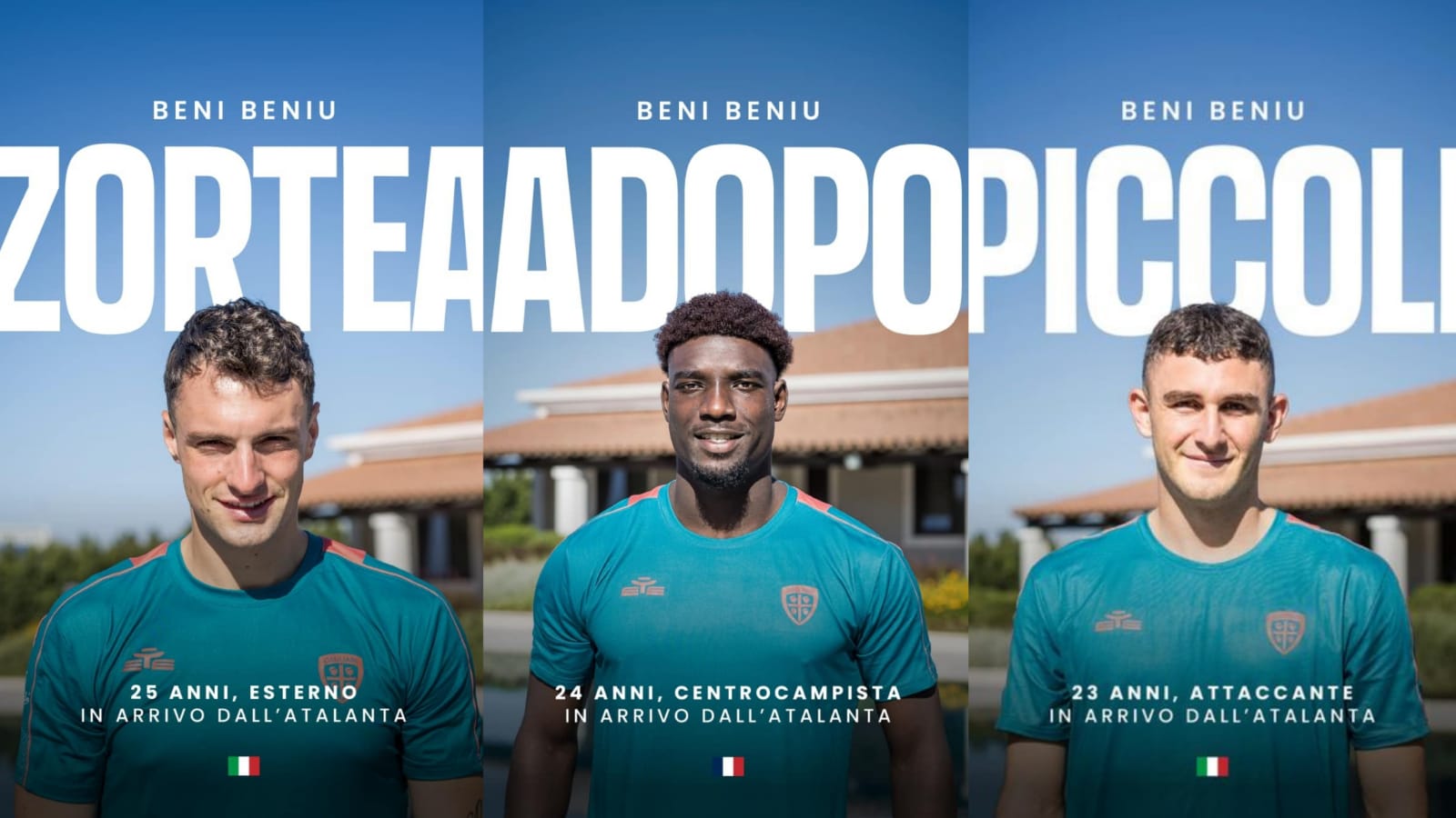 Calciomercato, il Cagliari fa tris ufficiali Piccoli, Adopo e Zortea