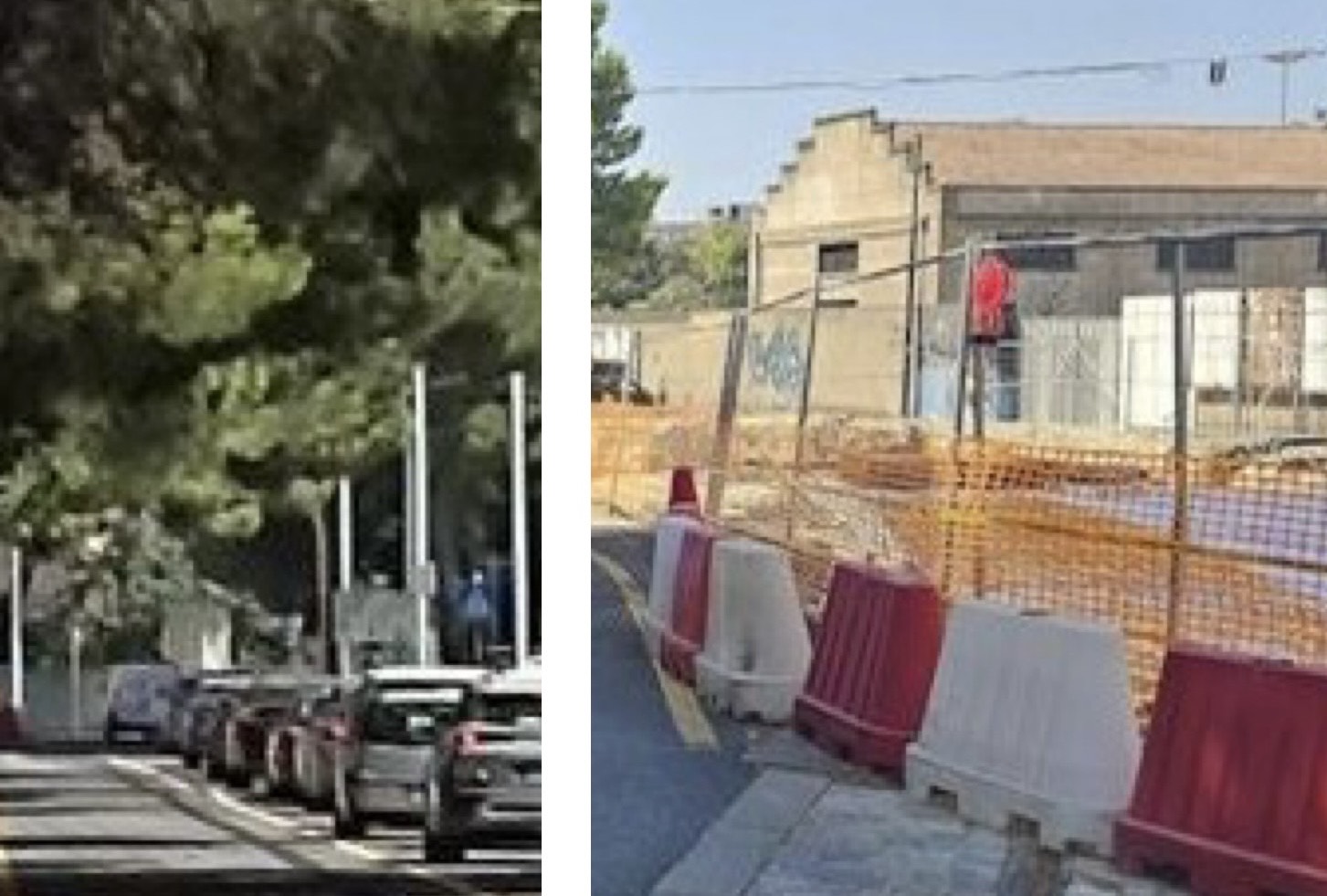 Cagliari, albero pericolante in via Cimitero: strada chiusa, delirio traffico