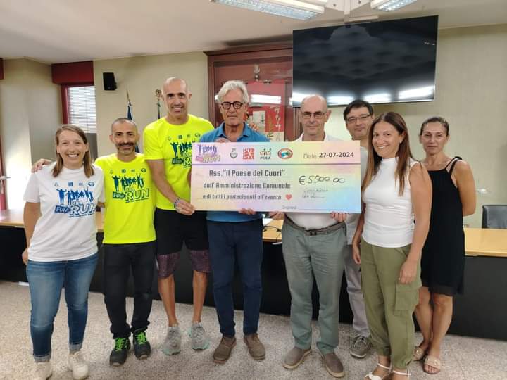 Pula, alla cardiologia pediatrica il ricavato della prima edizione della corsa di beneficienza Pula FunRun