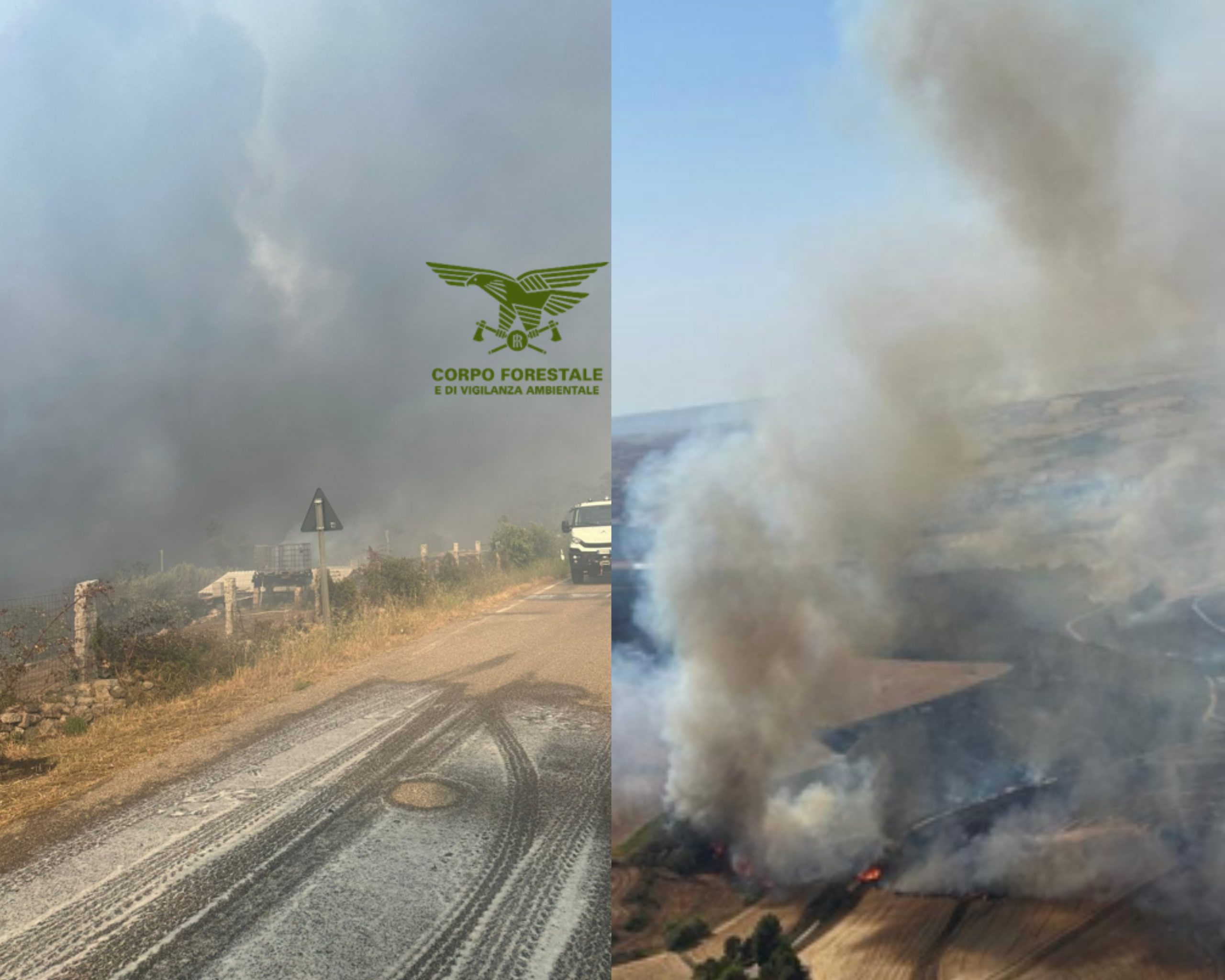 Gli incendiari maledetti non vanno in vacanza, altri 17 maxi roghi sfregiano la Sardegna