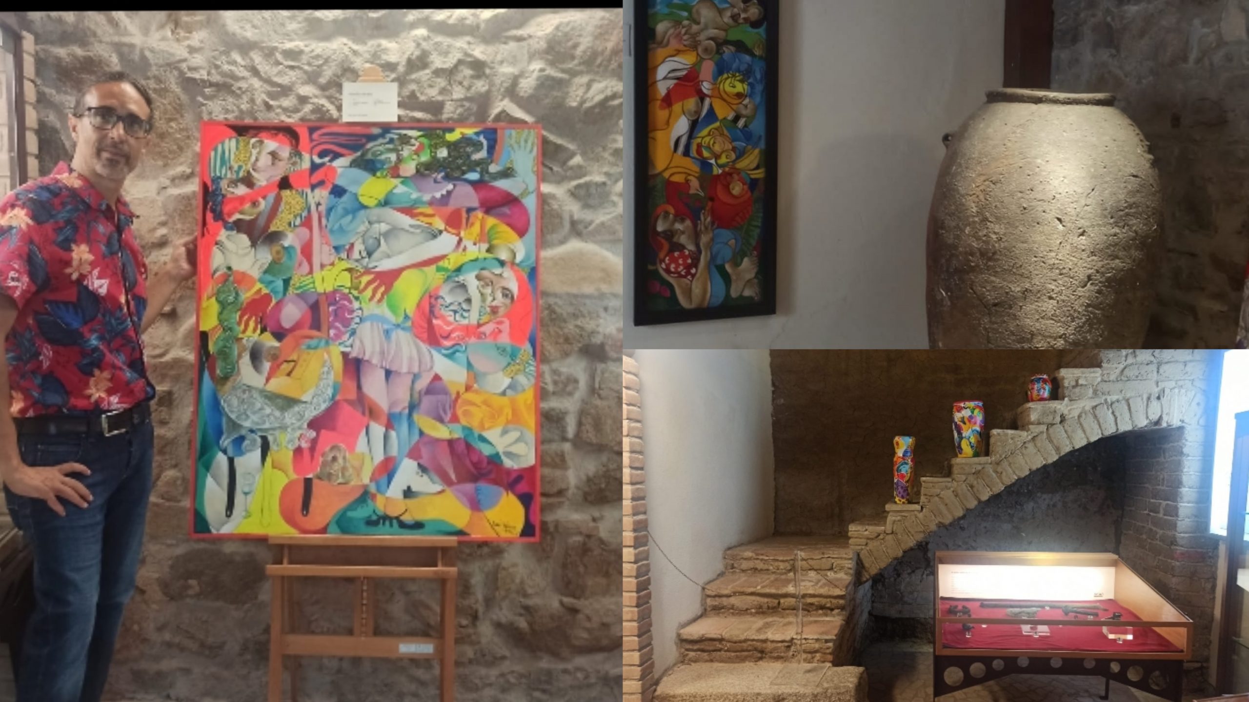 Villasimius, al museo archeologico in mostra l’arte contemporanea di René Rijnink