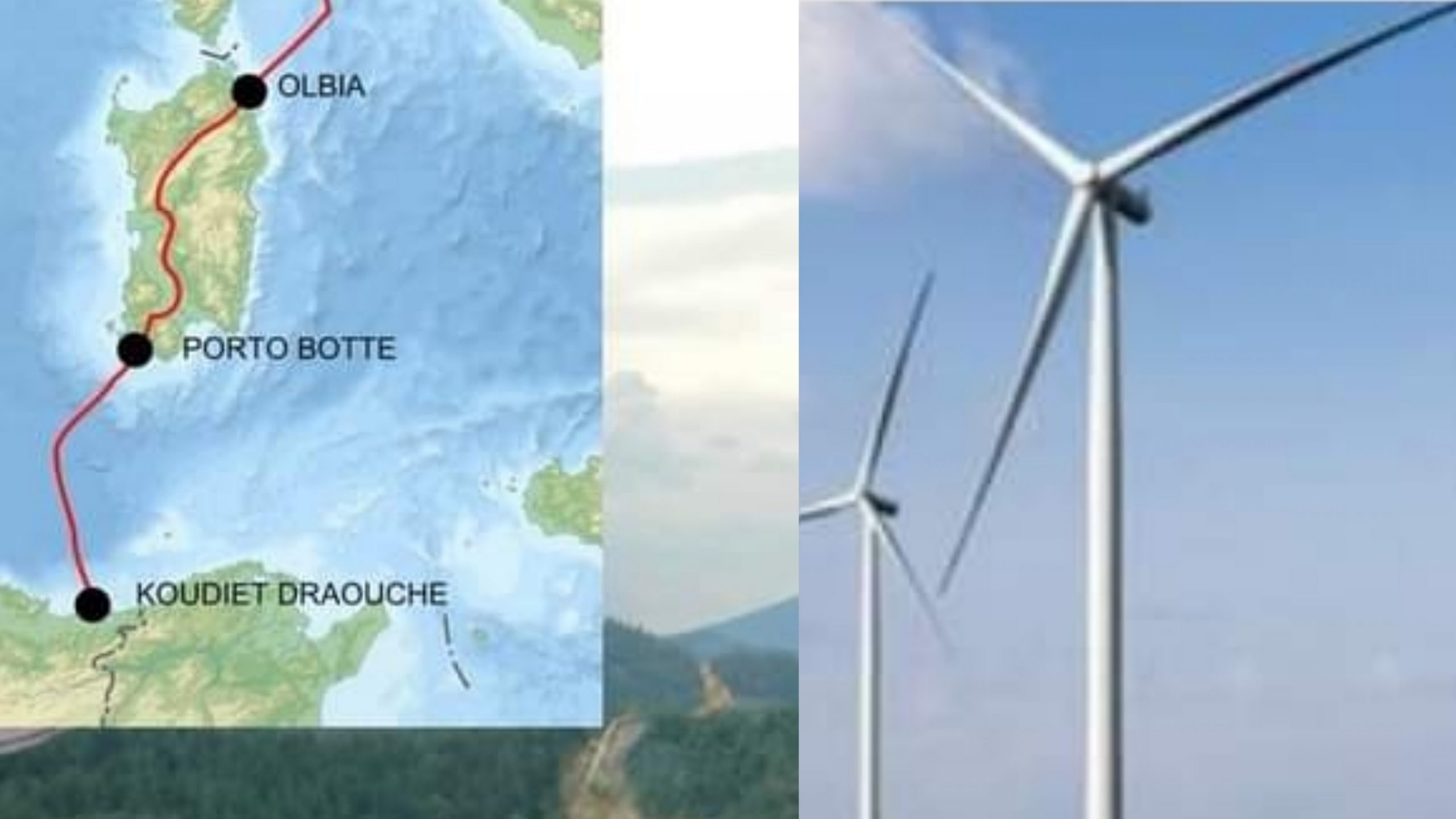 Non solo eolico in Sardegna: torna il Galsi, gasdotto che collega Algeria e Italia