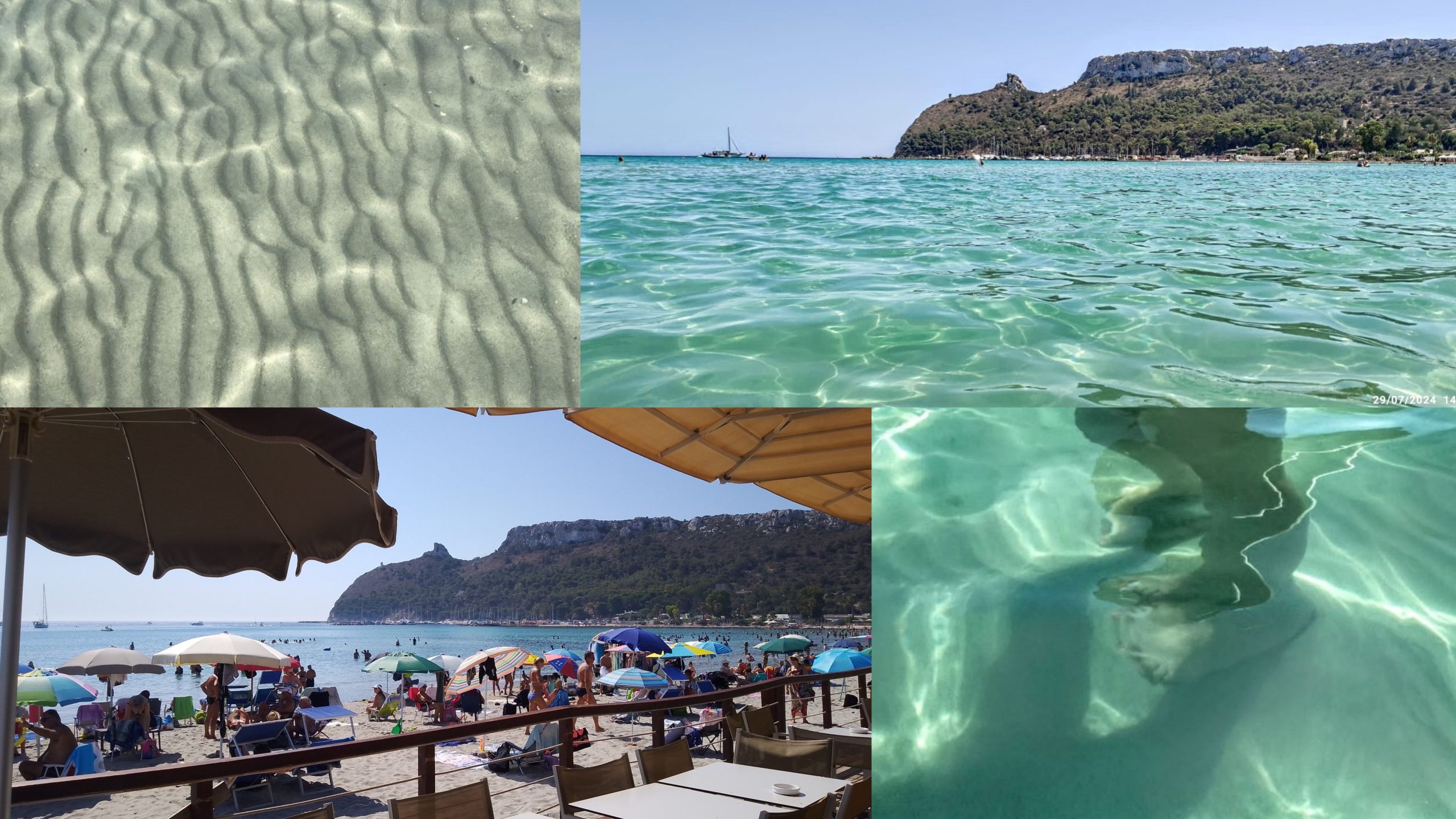 Poetto, quanto sei bello: la spiaggia dei centomila sfoggia il suo look migliore