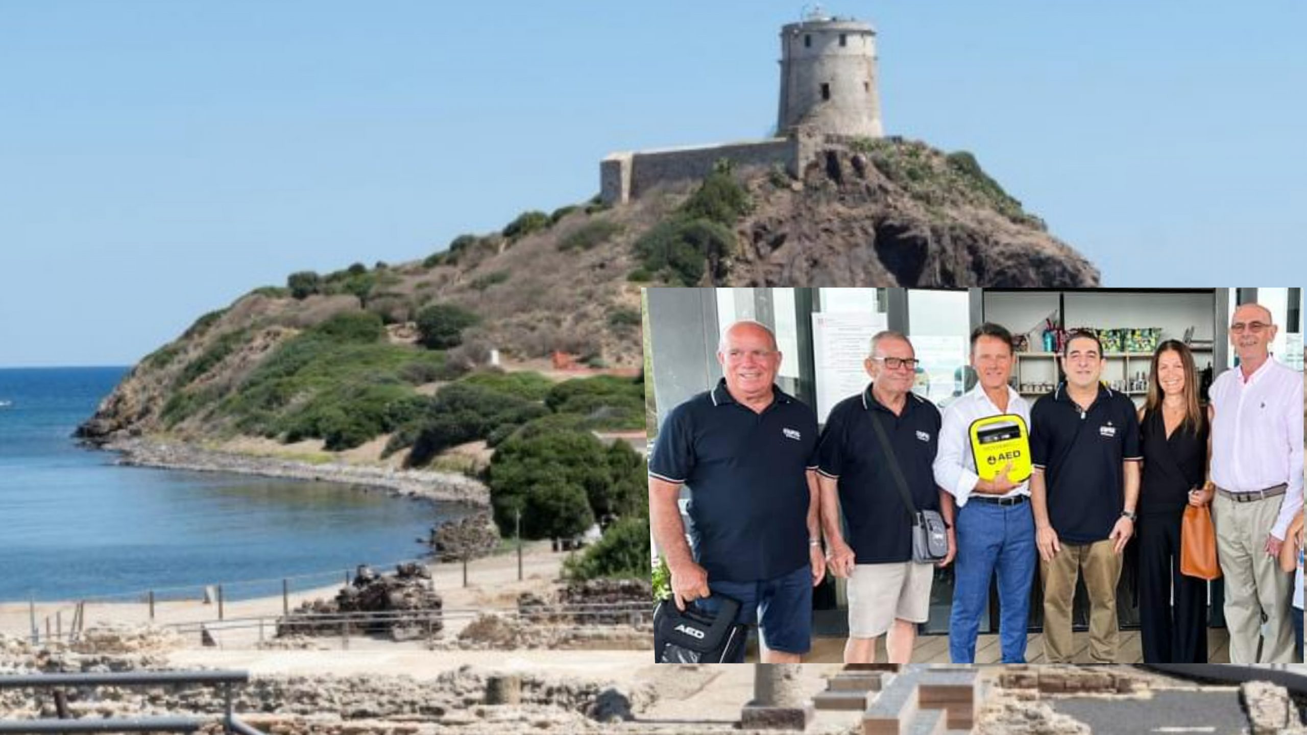 Nora, il parco archeologico diventa cardio protetto