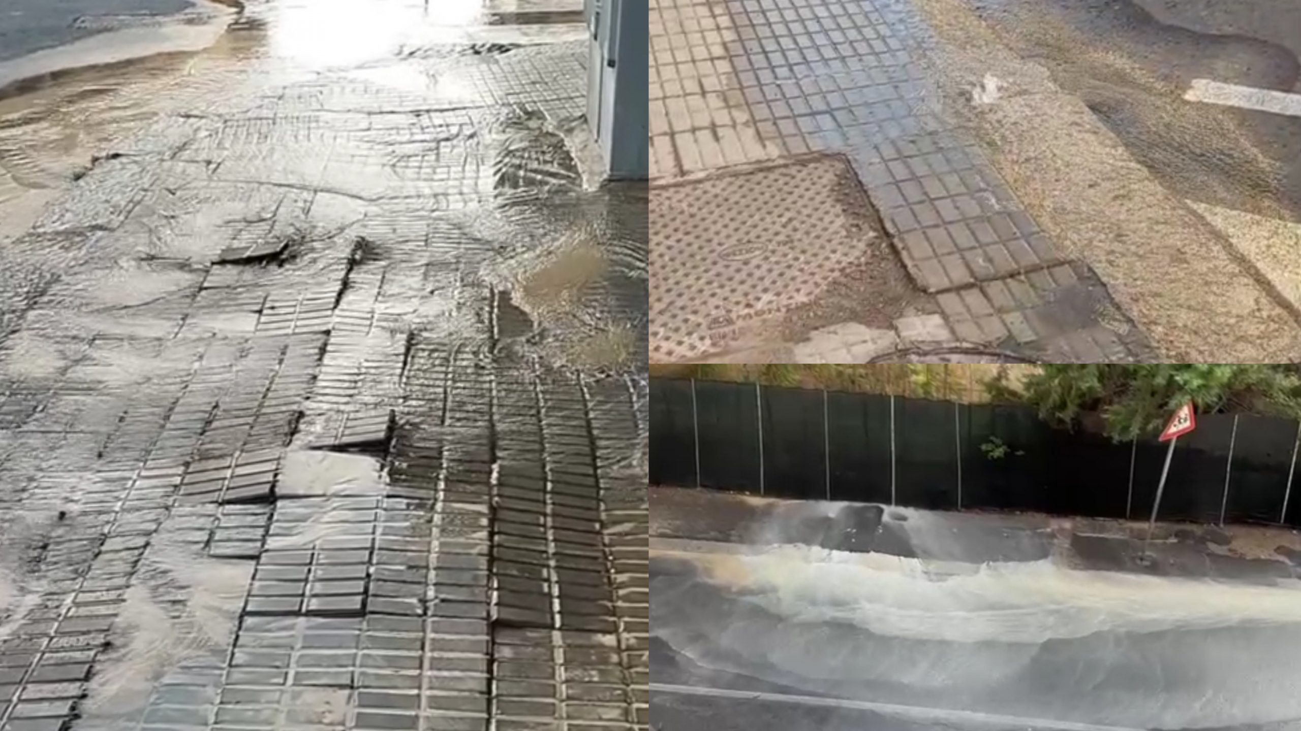Cagliari, San Michele colabrodo: perdite d’acqua in via Redipuglia e via Is Maglias