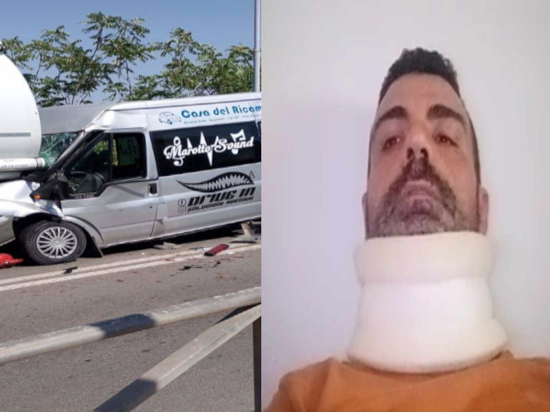 Vivo per miracolo dopo l’ennesimo incidente sulla Sulcitana: “Io e la mia famiglia abbiamo rischiato di essere sterminati”