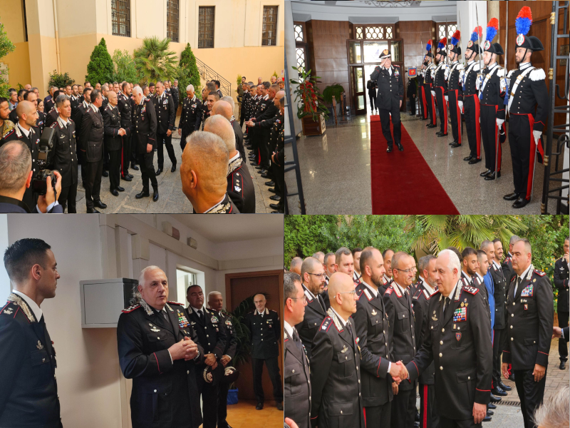 Il generale Teo Luzi in visita a Quartu e Cagliari: “Tutti i carabinieri sempre a fianco dei cittadini”