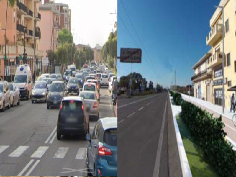 Quartu, subito l’asfalto nuovo in viale Colombo: in autunno il maxi cantiere in viale Marconi