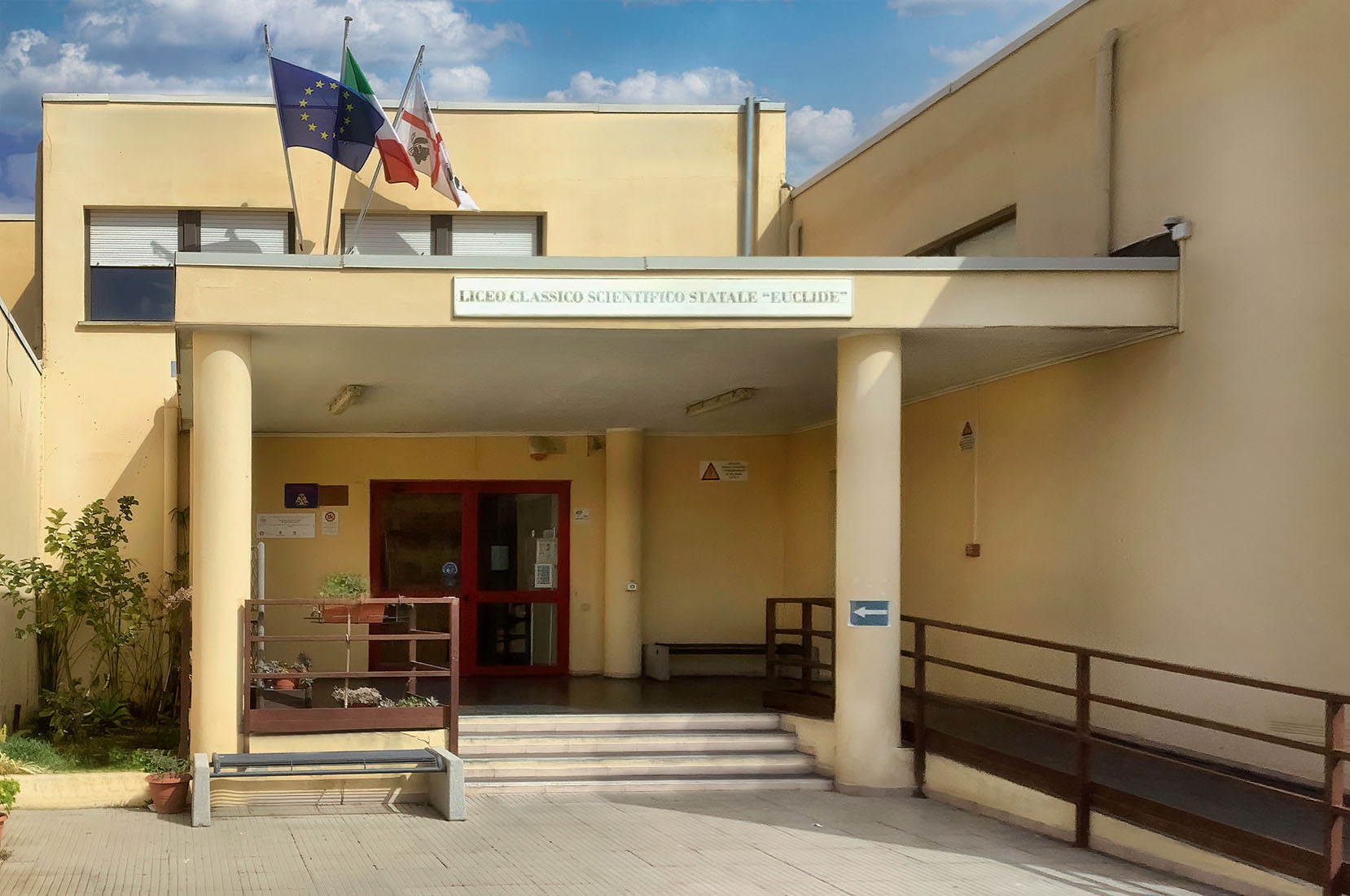 Cagliari, piove e la scuola chiude: gli studenti dell’Euclide a casa per tre giorni