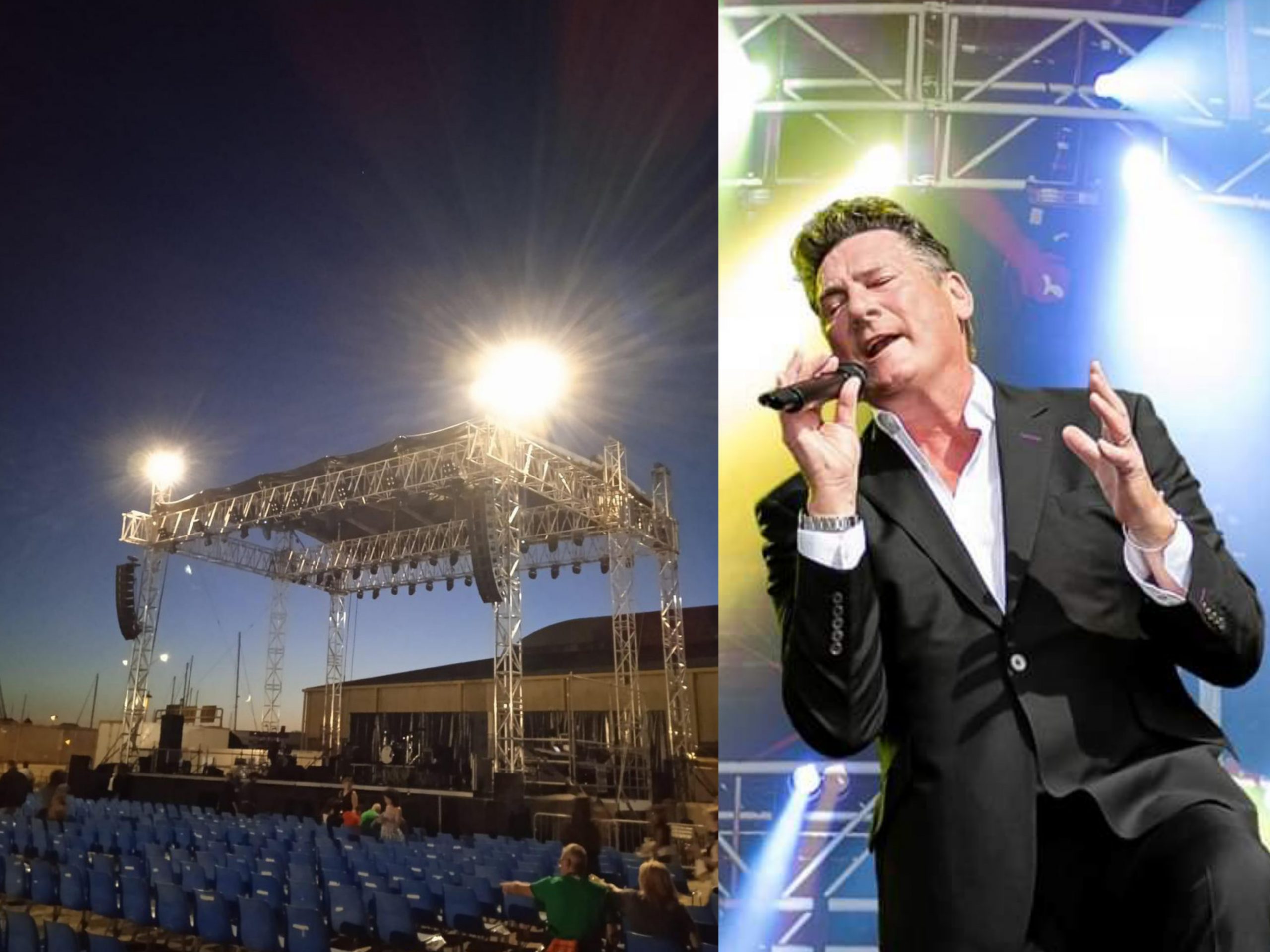 Alla Fiera di Cagliari tornano i grandi concerti, tanti fan stregati dalla voce di Tony Hadley