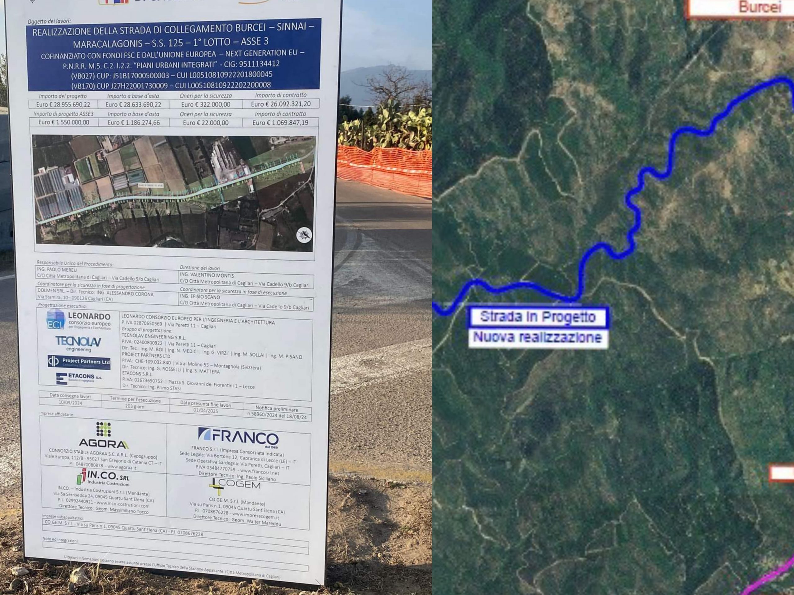 Burcei, fine dell’isolamento: dopo 20 anni via ai lavori per la strada sino a Maracalagonis