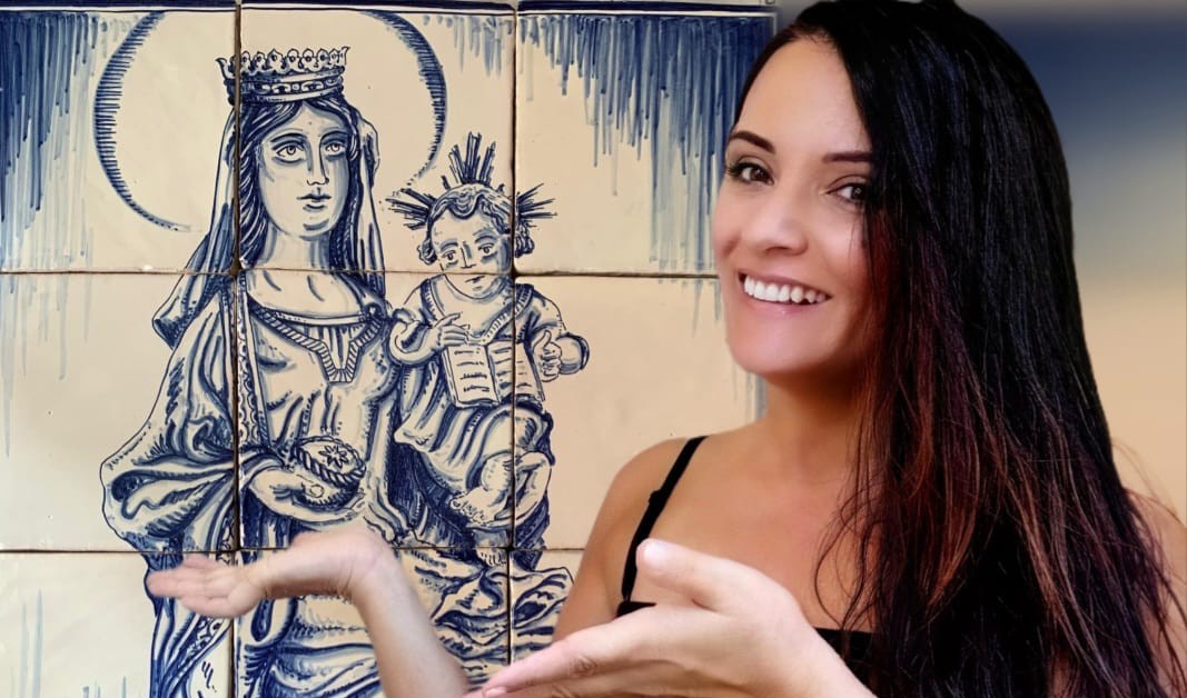 A Cuglieri un murale in ceramica della Madonna della panada di Maiorca