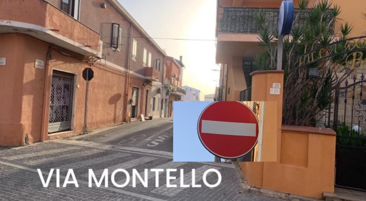 Pericolo a Capoterra, una strada a senso unico ma manca il cartello di divieto