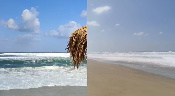 Costa Verde off limits con il maestrale: “Forti correnti e mulinelli, non sfidate il mare”