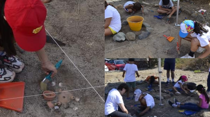 Sarroch, piccoli archeologi all’opera