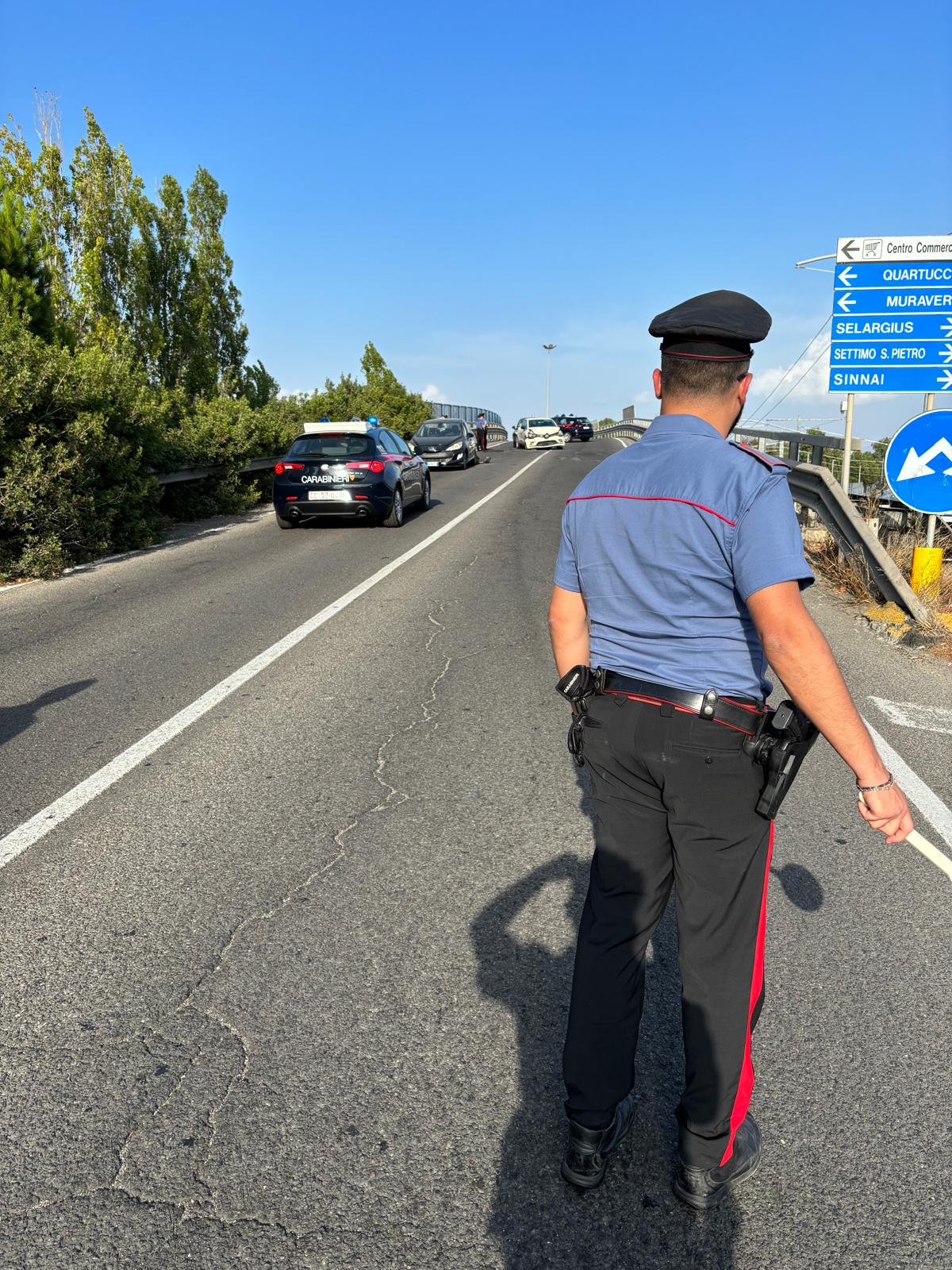 Quartucciu, giunture del ponte rotte e incidente a Is Pontis Paris: un ferito