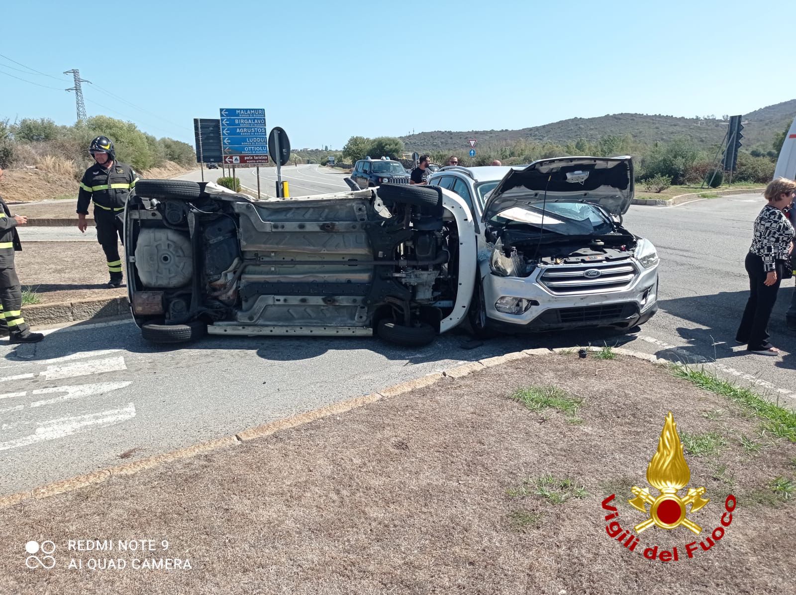 Schianto tra due auto sulla 125 a Budoni, quattro feriti lievi: tra loro anche una donna incinta