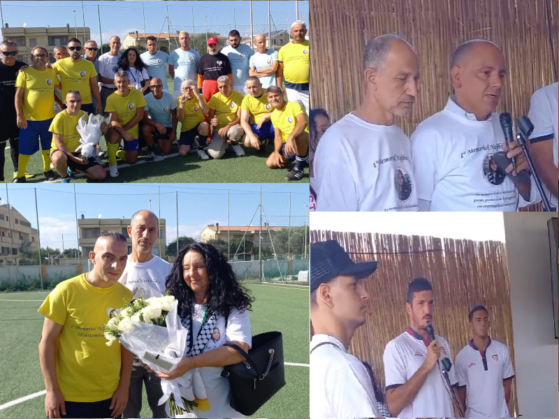 Lacrime e appelli a Selargius nel primo memorial per Najibe Zaher, papà Omar: “Nessuno dovrà mai vivere il nostro dolore”