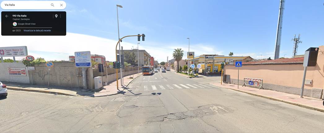 Gli alberi di via Italia a Pirri, tagliati e mai più ripiantati: “Un danno ambientale non di poco conto”