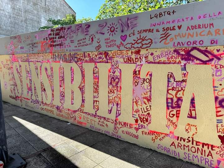 Villacidro, sfregiato il murale contro la violenza: “Troveremo i responsabili e li puniremo”