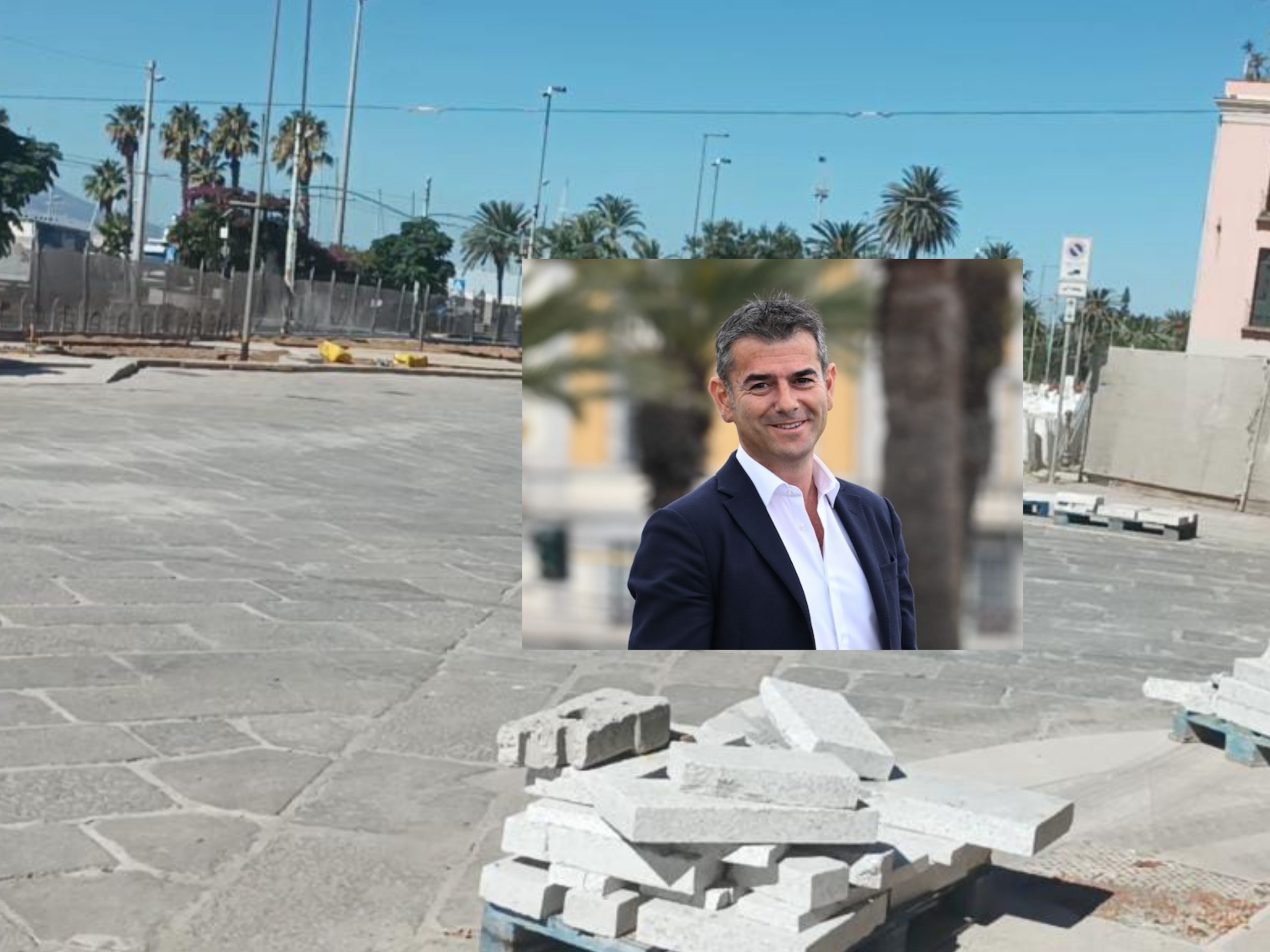 Cagliari, il primo lotto di via Roma aperto solo a Natale: “Senza il prato ma con gli alberi”