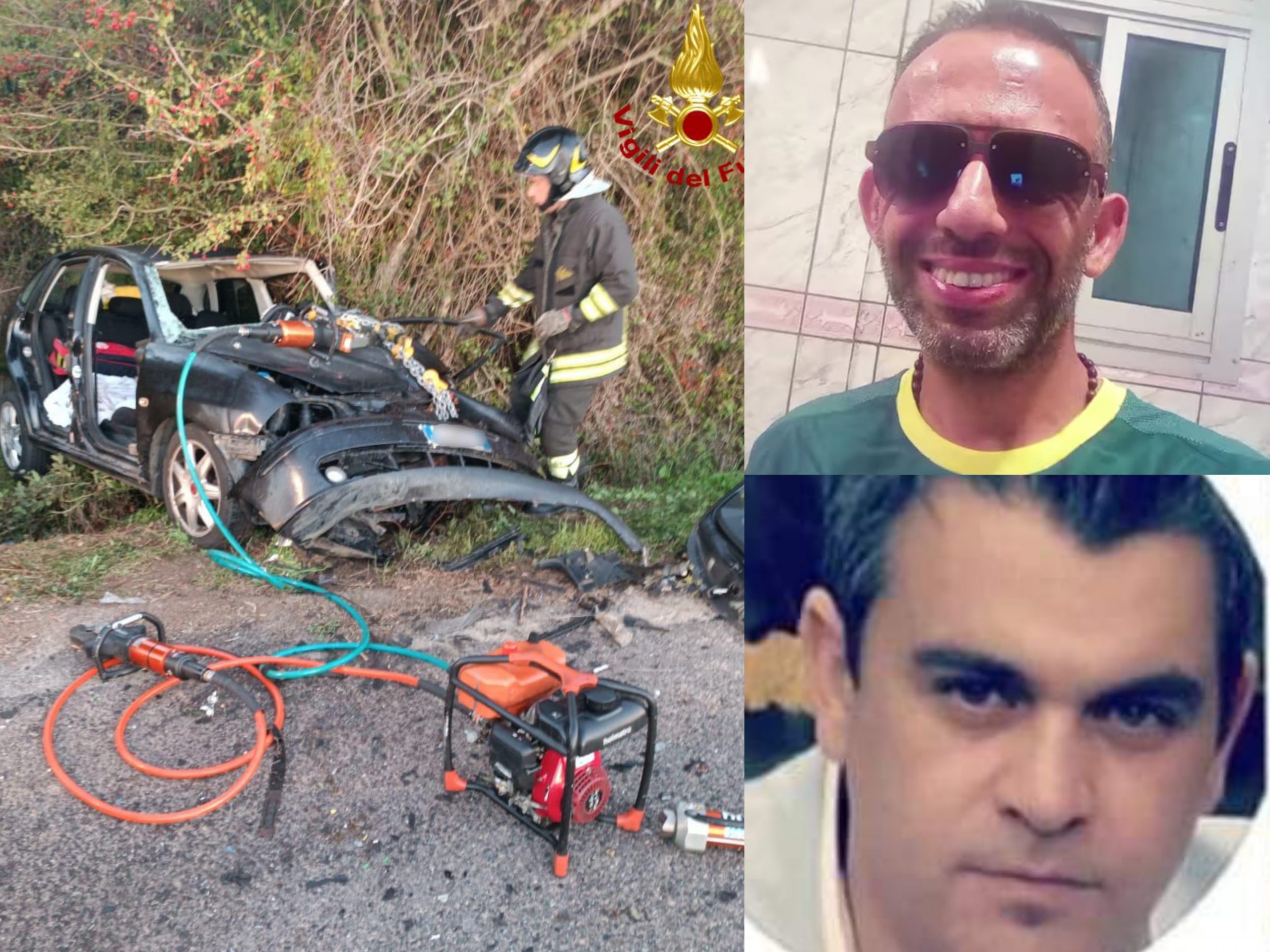 Nicola e Pietro, morti a poche ore di distanza sulle “maledette” strade sarde: Carbonia e Montresta in lutto