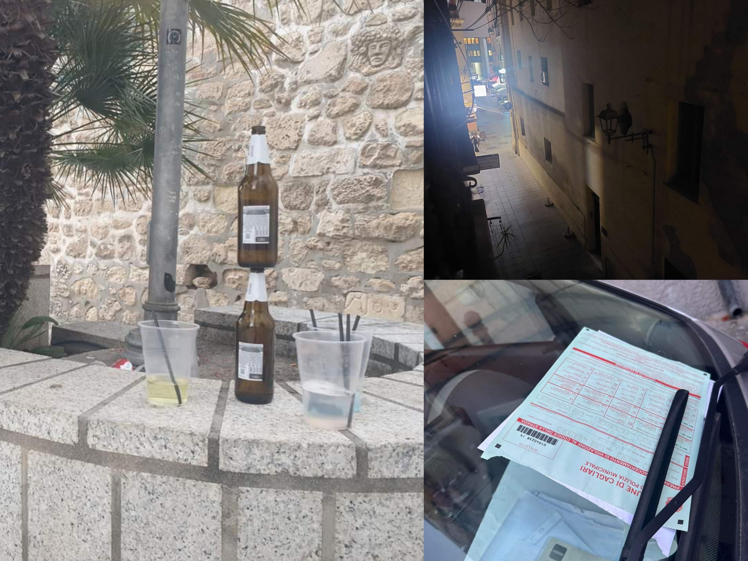 Cagliari, non solo malamovida: residenti della Marina tra notti al buio e auto “selvagge”