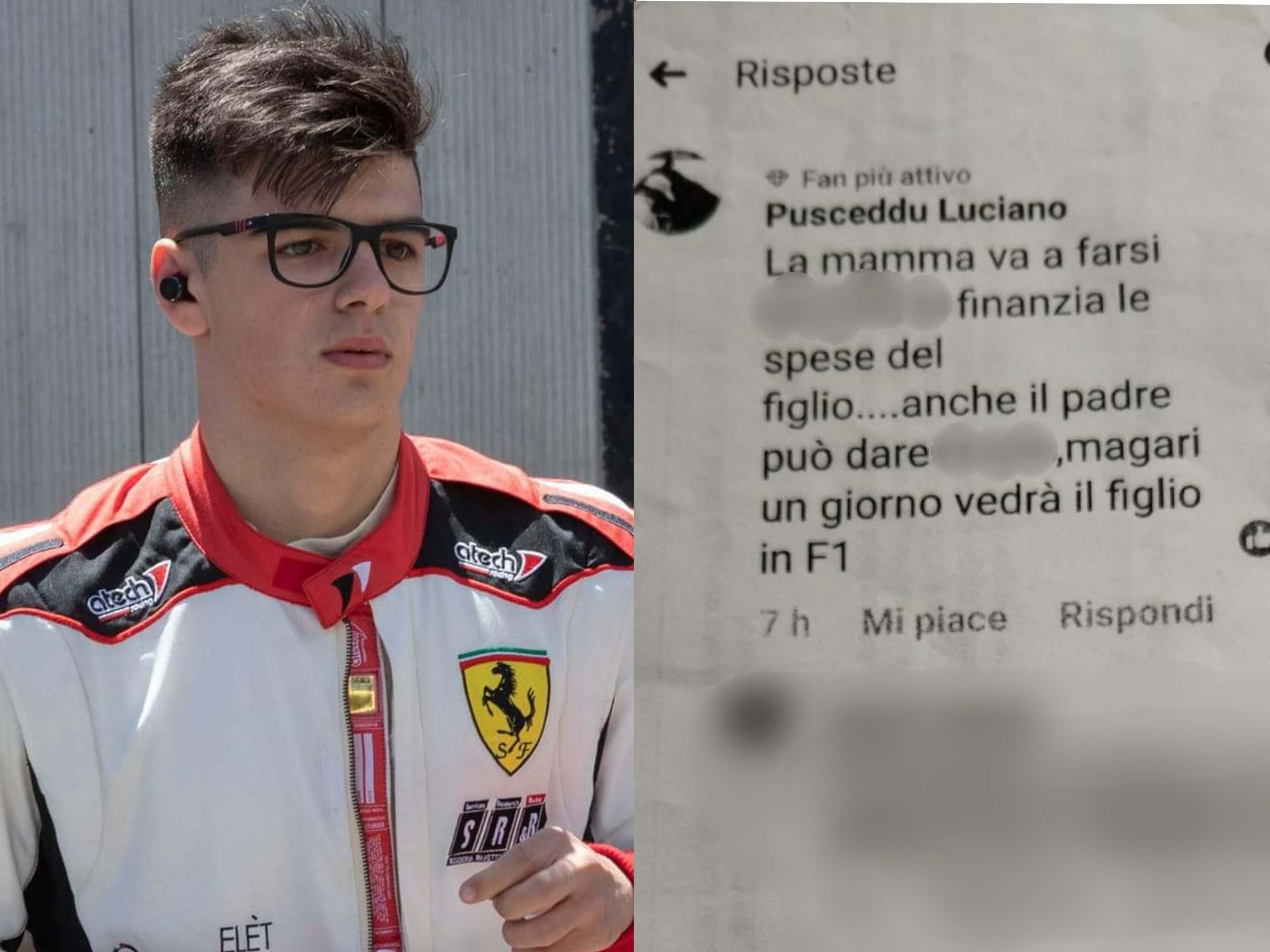 Insulta sui social i genitori del giovane pilota cagliaritano Lorenzo Cossu, condannato a pagare duemila euro