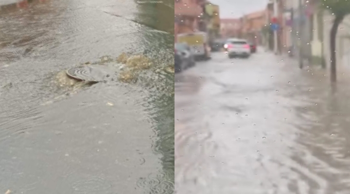 Sestu e Assemini, strade allagate dopo il temporale: fiumi e liquami per strada