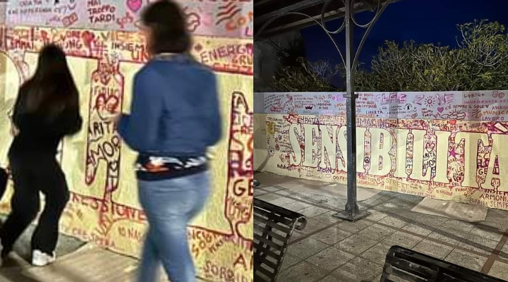 Villacidro, ripristinato il murale di Piazza S’Osteria