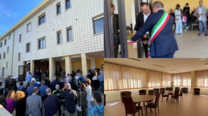 Inaugurata la nuova casa di riposo a Nuraminis