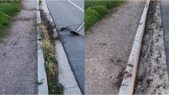 Sinnai, pala e zappa in mano e via le erbacce dalla cunetta