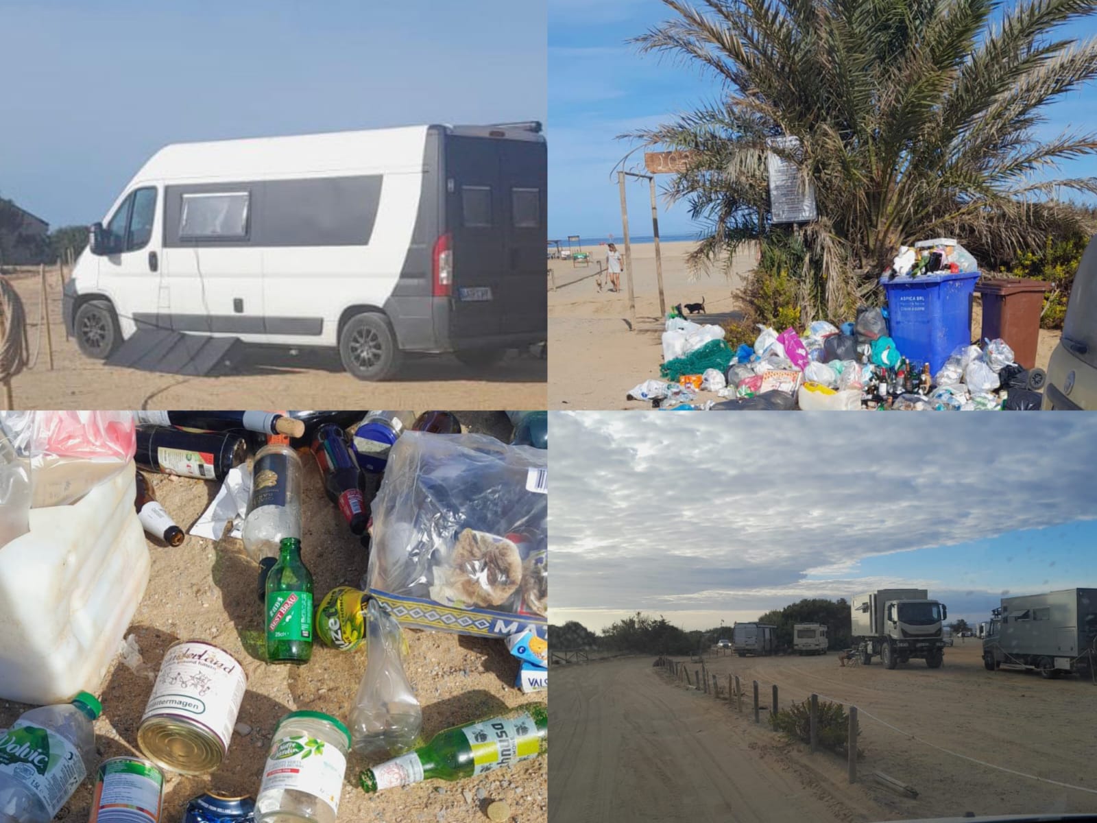 Le dune di Piscinas ancora violate: i campeggiatori piazzano pannelli solari