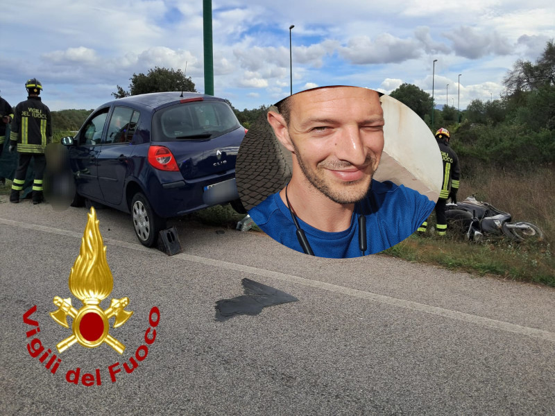 Tragico incidente vicino all’ospedale di Olbia, 36enne in scooter muore dopo lo scontro con un’auto