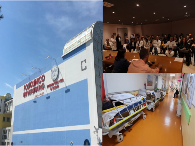 Sanità in tilt, esplode la protesta anche al Policlinico di Monserrato: “Meno soldi, stop a tutti gli interventi extra”