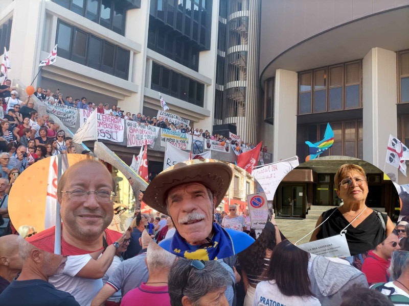 Cagliari, la carica di Pratobello: “Siamo qui perché la nostra Sardegna non deve essere svenduta” (VIDEO)