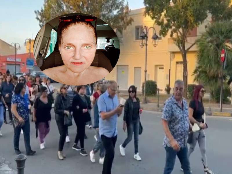 Preghiere e lacrime tra le candele a Serramanna per Elisabetta Montis: “Vogliamo la verità sulla sua morte”