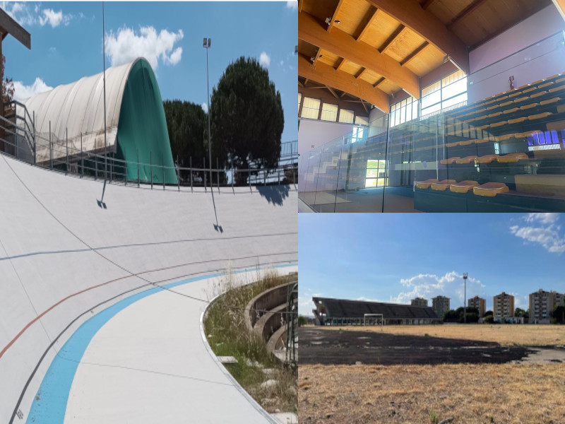 A Quartu risorge lo sport, ultimi ritocchi per velodromo e palazzetto: “E a Is Arenas nuovo campo di calcio a 11”