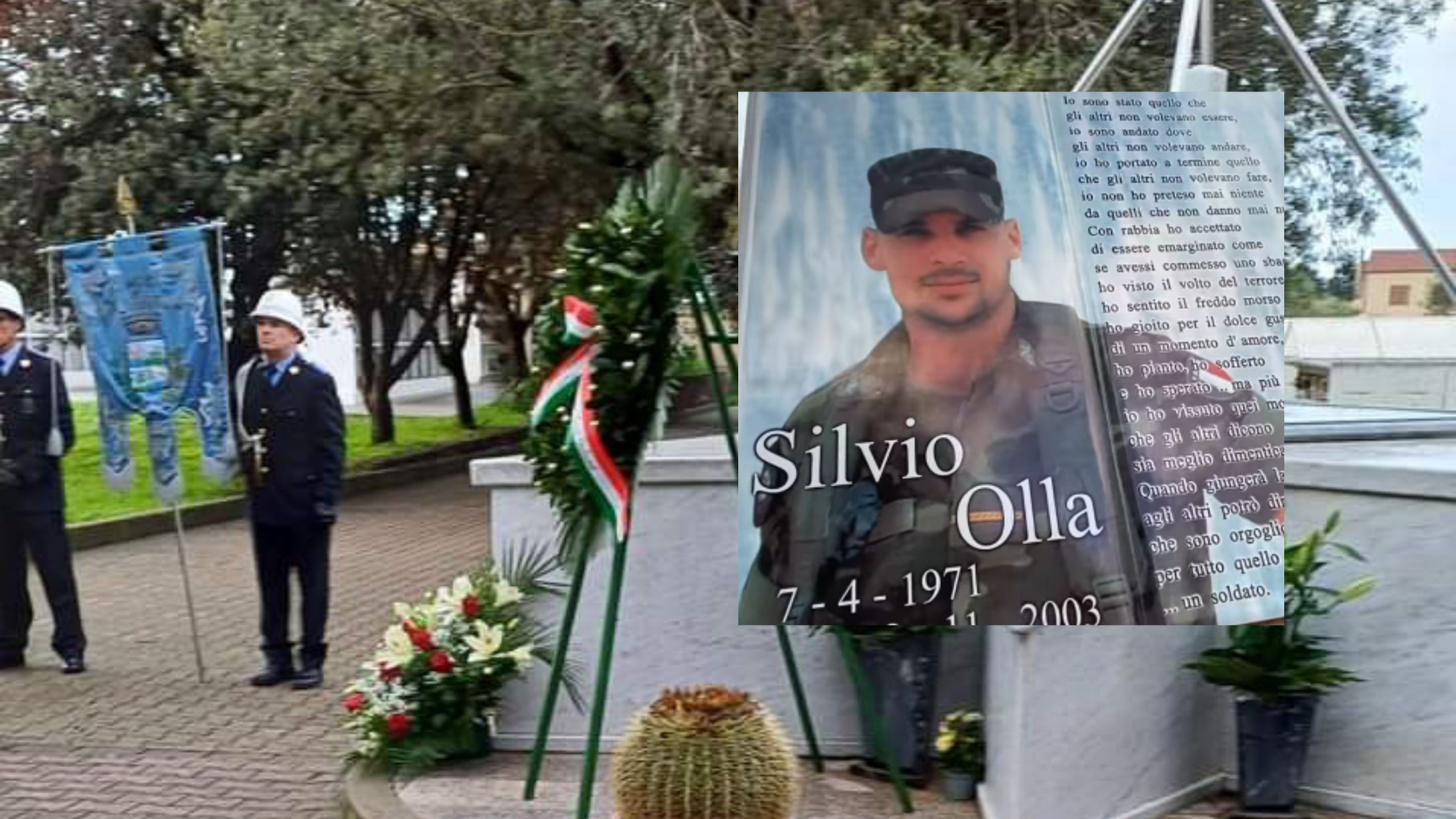 Sant’Antioco non dimentica il suo eroe: commovente cerimonia in ricordo di Silvio Olla